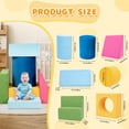 thumbnail image 2 of Climbing Toys Edbuosy para interiores, 7 piezas de espuma, de 1 a 3 años, 2 of 7