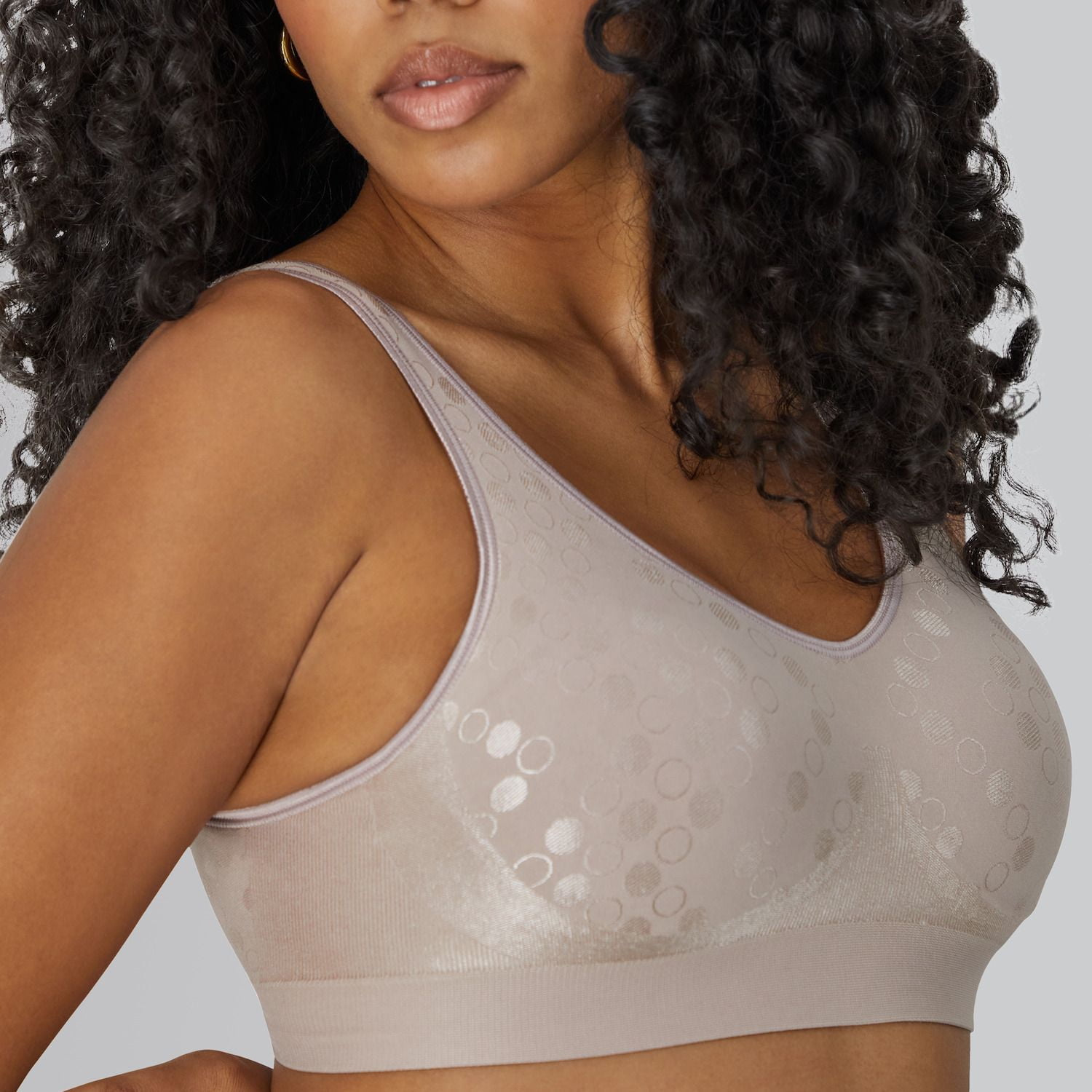 Bali® Comfort Revolution® ComfortFlex Fit® Shaping Wireless Bra 3488 Color: Deep Cerise Tropic Size: XX LARGE
