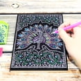 thumbnail image 4 of Cuadros Decorativos DIY pavo real forma especial diamante pintura 50 páginas A5 Sketchbook libro de dibujo Ehuebsd Nuevos Originales, 4 of 8