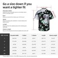 thumbnail image 3 of Salouo Cartoon Koala Bear for Hawaiian Shirt for Men,Summer Beach Casual Short Sleeve Button Down Shirts Men's Regular-Fit Short-Sleeve Print Shirt -3X-Large, 3 of 6