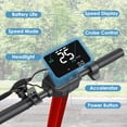 thumbnail image 6 of Electric Scooter Long-Range Portable Commuting Scooter - 500W Motor 10" Solid Tires, up to 25MPH and 30Miles, 6 of 8