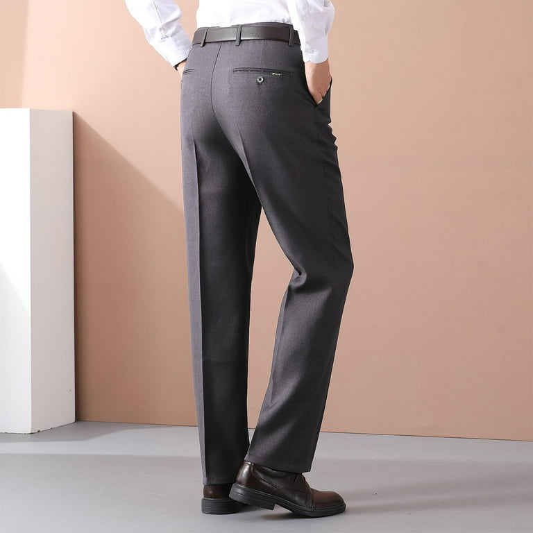 slim fit dress slacks Skinny-Fit Stretch Performance Dress Pant