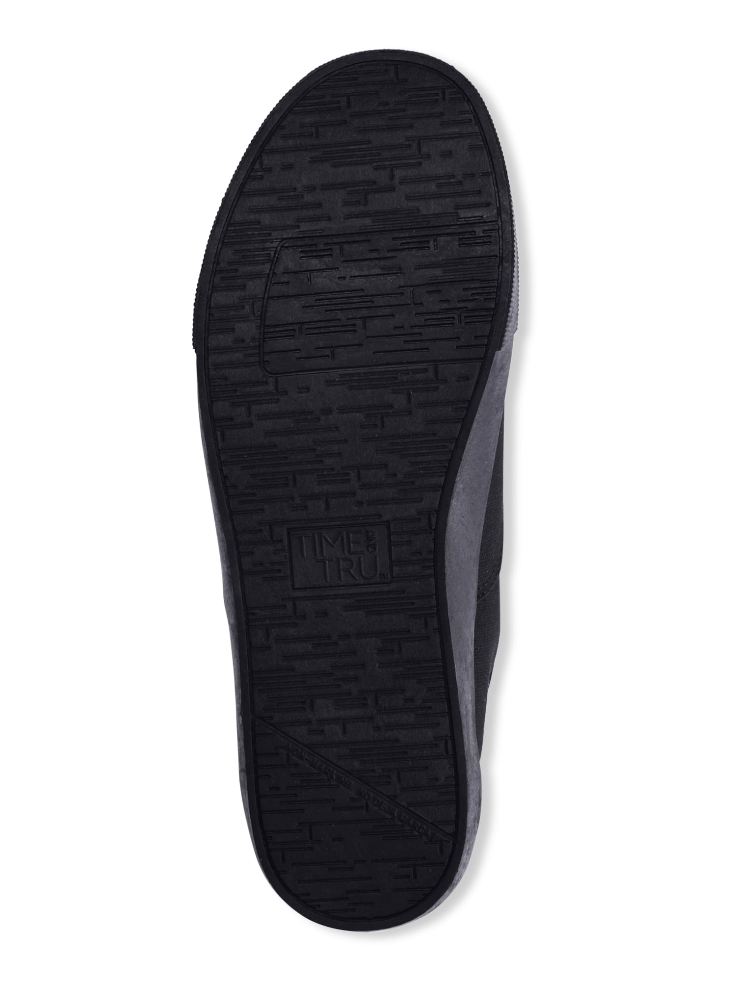 Time and Tru Women's Casual Lace Up Sneakers, Wide Width Available