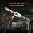 thumbnail image 5 of VEVOR Spot Welder Dent Puller, 3KW Stud Welder Dent Repair Kit with 2 Welding Guns, Auto/Manual Welding & 7 Modes, 110V Auto Body Spot Welding Dent Repair Machine for Car, Truck Dent Repair, 5 of 9
