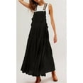 thumbnail image 2 of utcoco Women's Summer Laced Bib Overall Dress Adjustable Straps Sleeveless Maxi Dress, 2 of 4