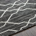 thumbnail image 4 of Mark&Day Outdoor Rugs, 8x8 Valentijn Traditional Indoor/Outdoor Dark Gray Square Area Rug, Non Shedding Dark Grey Carpet for Patio, Porch, Deck, Bedroom, Living Room or Kitchen (7'10" Square), 4 of 7
