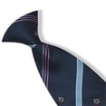 thumbnail image 5 of qolati Boys Ties Neckties Solid Color Kids Necktie Adjustable Woven Formal Kids Tie Wedding School Graduation blue, 5 of 7
