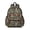 Mushroom and Moth, variant on Mushroom and Rainbow Black Pattern Backpack for School, Cute School Bag with Adjustable Shoulder Straps and Padded Back, 13.4"x11"x4.7"