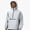 Gray, variant on Men's Waterproof Hooded Softshell Windbreaker Jacket for Travel Brown XL