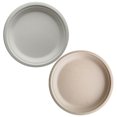 thumbnail image 4 of KEINXS Tableware Compostable Paper Plates Heavy Duty 60 Pack Biodegradable Disposable Plates Disposable Dinner Plates Made of Natural Sugarcane Wheat ，Microwave Table Chargers N, 4 of 9
