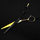 thumbnail image 4 of Juego de tijeras profesionales para cortar el cabello, tijeras de barbero japonesas de acero inoxidable 440C para uso en salones de belleza., 4 of 4