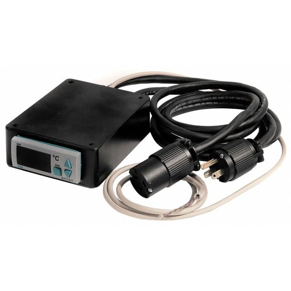 Digital Temperature Controller, On/Off, Benchtop, 98-132VAC,  Degrees F, J-Type