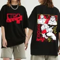 thumbnail image 2 of Camiseta de Anime Baki The Grappler para hombre, camisa de manga corta de gimnasio Yujiro Hanma, 100% algodón, informal, ropa de calle y2k, 2 of 2