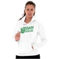 thumbnail image 3 of Vegan Peace Love Hippie Herbivore Hoodie Sweatshirt Women Men Brisco Brands M, 3 of 5