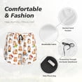 thumbnail image 4 of Bixox Women's Kawaii Shiba Dog pattern 2 in 1 Running Shorts - Lightweight Athletic Workout Gym Yoga Shorts Liner with Pockets - Small, 4 of 5