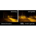 thumbnail image 4 of Diode Dynamics Stage Series 12 Inch LED Light Bar Single Row Straight Amber Flood Each DD6041S, 4 of 9