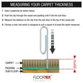 thumbnail image 6 of Multi-Purpose Floor Mat - 40" x 40" - Entrance, Entryway, Welcome, Indoor, Outdoor Decorative Mat, 6 of 6