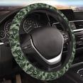 thumbnail image 5 of Gukieu Tropical Palm Leaves1 Print Elastic Steering Wheel Cover, Anti-slip and Sweat-proof Car Steering Wheel Protector Cover for Cars, Vans, Trucks Car Accessories, 5 of 6