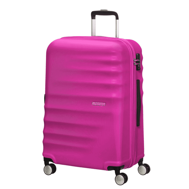 Ekstraordinær Sporvogn mindre American Tourister 28' Wavebreaker Spinner Luggage (Hot Pink) - Walmart.com