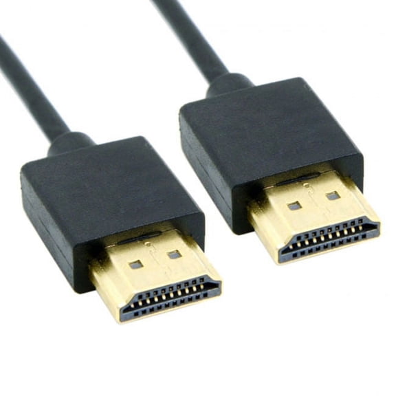 JSER OD 4.0mm standard HDMI 1.4 male to HDMI male HDTV Cable for PC Laptop HDTV 1m