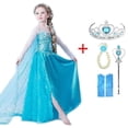 thumbnail image 2 of 2022 New Elsa Dress Girls Summer Dress Princess Cosplay Costume Dresses For Kids Christmas Birthday Fancy Party Vestidos Menina, 2 of 4