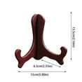 thumbnail image 3 of AUDeals Plate Stands for Display Plate Easel Photo Picture Frame Pedestal Display Stand Holde Holder Stand for Picture Decorative Plate Book, 3 of 5