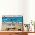 thumbnail image 4 of Bathroom Decor Sea Turtle Wall Art Motivational Quotes Canvas Poster Ocean Beach Coast Theme Canvas Picture Artwork for Home Bedroom Living Room Wall Decoration, 4 of 6