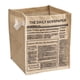 thumbnail image 1 of Amzcrzy Caja De Almacenamiento De Adornos Organizadores De Armario Y Almacenamiento Bolsa De Almacenamiento De Tela De Yute Plegable Organizador Superior Abierto Para Un Almacenamiento Conveniente Co, 1 of 6