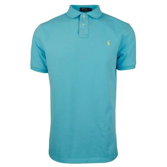 Men's Custom Fit Short Sleeve Mesh Polo Shirt FTrq Small