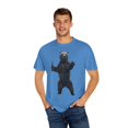 thumbnail image 4 of Bear Holding A Bear Homebrewer Beer | Beer Lover Gift | Craft Beer Gift Travels Unisex Garment-Dyed T-shirt, 4 of 4