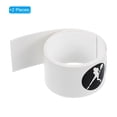 thumbnail image 3 of Unique Bargains 16" Racket Head Protection Tape, 2 Pack PU Tennis Racquet Head Guard for Tennis Practice Training, White, 3 of 6