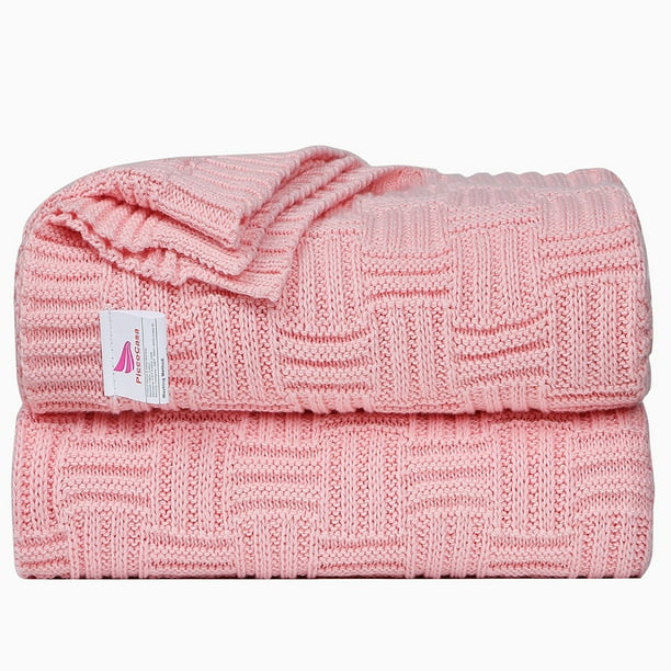 100 Cotton Cable Knit Blanket Extra Soft And Breathable Throw Blanket For Sofa And Couch Pink 130 X 150 Cm Walmart Com Walmart Com 100 Cotton Cable Knit Blanket Extra Soft And Breathable Throw Blanket For Sofa And Couch Pink 130 X 150 Cm Walmart Com Walmart Com