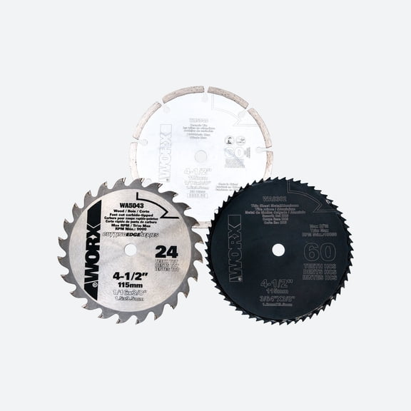 Worx WA8502 4-1/2" WORXSAW Blade Kit