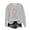 Gray, variant on WREESH Women's Pink Ribbon Graphic Pullover Breast Cancer Awareness Sweatshirt Fall Long Sleeve Top Crewneck Sweatshirts Black