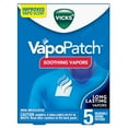 thumbnail image 2 of (2 pack) Vicks VapoPatch, Non-Medicated Wearable Arome Patch, Long Lasting Soothing Vicks Vapors, 5 Count, 2 of 12