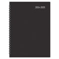 thumbnail image 2 of 2024-2025 Office Depot® Brand 18-Month Weekly/Monthly Academic Planner, 6" x 8", 30% Recycled, Black, July 2024 To December 2025, 2 of 2