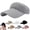 Gray, variant on Women’s Breathable Knit Open Top Sun Visor Hat, Quick Dry Sports Visor Cap for High Ponytail Outdoor Sports