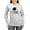 Ash Gray, variant on - Class Of 2028 Graduate Women's Long Sleeve T Shirt - Women's Long Sleeve Graphic Casual T-Shirt