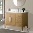 thumbnail image 2 of Vanity Art 42" Single Sink Bathroom Vanity Cabinet with Ceramic Countertop, 2 of 10