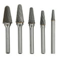 thumbnail image 2 of Burr Kit, L Type Easy Use 6mm Shank High Strength Carbide  Files  For Car For Boat, 2 of 8