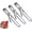 3, variant on Master Jar & Bottle Opener, Adjustable Multifunctional Stainless Steel Can Opener and Jar Lid Gripper, Manual, Kitchen Accessories (Silver)