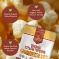 thumbnail image 4 of Great River Milling Organic Yellow Popcorn Kernels  USDA Organic, Healthy Non-GMO Popping Corn  Naturally Gluten Free, Light, Fluffy, Crunchy Popcorn for Stovetop, Air Popper, Whirley Pop  3 Lb, 4 of 9