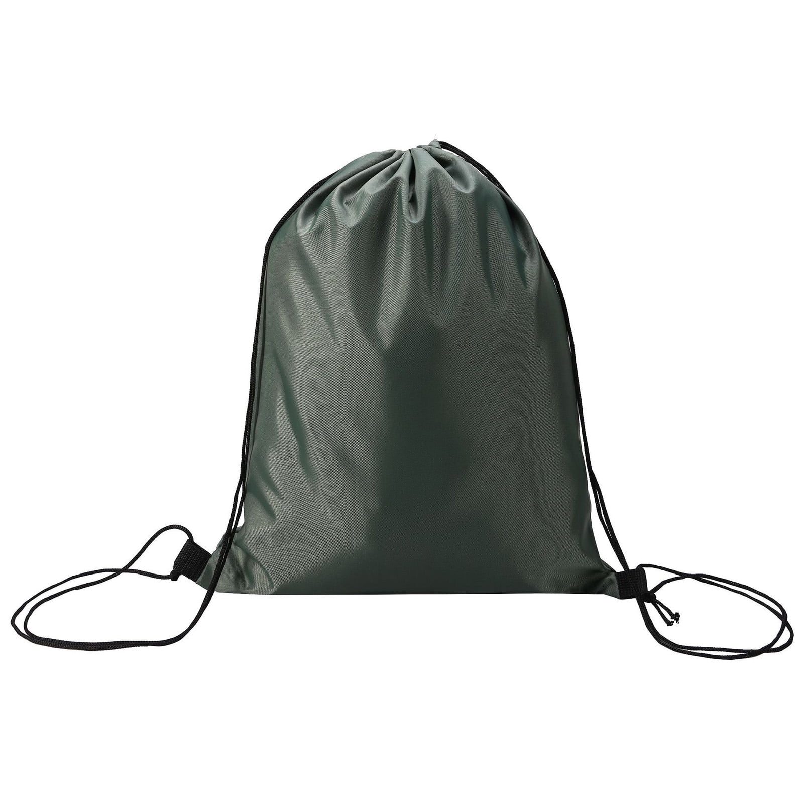 Farfi Drawstring Backpack Folding Waterproof Lightweight Easy to Clean  Hanging Storage Bag Outdoor Bag (White) 