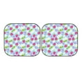 thumbnail image 3 of Uemuo Strawberry And Flowers Printed 2 PCS Car Windshield Sun Shade, Auto Sun Heat and UV Rays Blocker, Foldable Automotive Front Window Sunshade Protector, 3 of 7