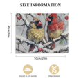 thumbnail image 3 of Orinice Birds Branch Snow Fine Art Aesthetic Poster Print Wall Painting for Home Office Decor 20x16in, 3 of 6