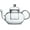20.3OZ, variant on Glass Teapot Stovetop Safe,Clear Teapot with Removable Infuser 20.3 oz,Loose Leaf and Blooming Tea Maker