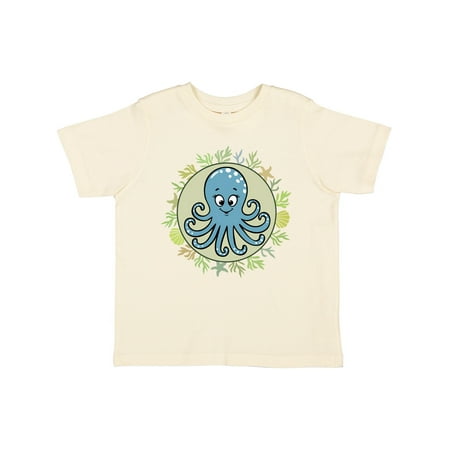 

Inktastic Octopus Cute Ocean Sea Creature Gift Toddler Boy or Toddler Girl T-Shirt
