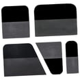 thumbnail image 4 of 5 uds., escobilla de goma PPF genérica, herramientas para película de ventana, raspadores de revestimiento de TPU, accesorios prácticos para espejo de Negro, 4 of 8