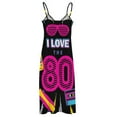 thumbnail image 6 of I Love The 80s retro style Sleeveless Dress dresses for special events dress party night party dresses women, 6 of 6