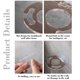 thumbnail image 4 of Organizador de Pared Autoadhesivo Sin Perforaciones, Transparente o Gris, para Cepillos de Dientes, Maquinillas de Afeitar y Pasta de Dientes, 10 X 10 Cm, Almacenamiento para Baño Sin Taladros., 4 of 6